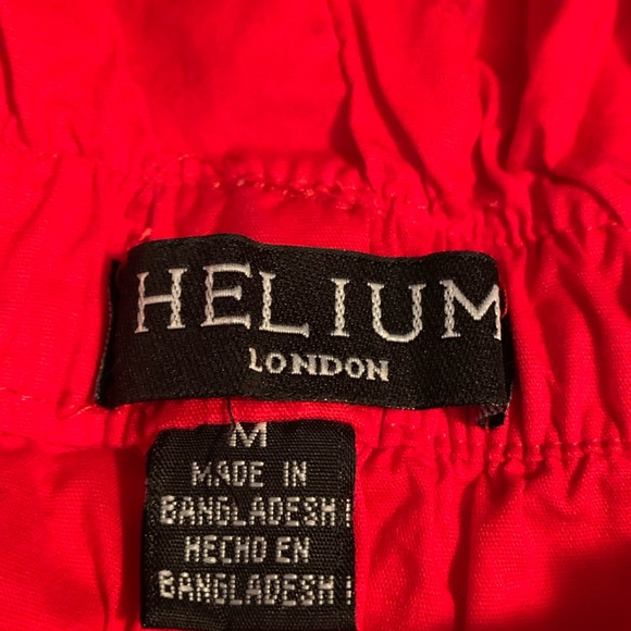 Helium London red balloon pants sz M - Picture 6 of 6